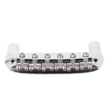 Ponte tremolo in lega di zinco per chitarra Jazzmaster/Mustang/Jaguar, a 6 corde