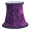 Purple Fabric Lamp Shade for Table or Bedside Lamp 4
