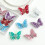 Glitter Butterfly Clips 6-Piece 5