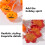Halloween pumpkin string lights orange 10-pack 4