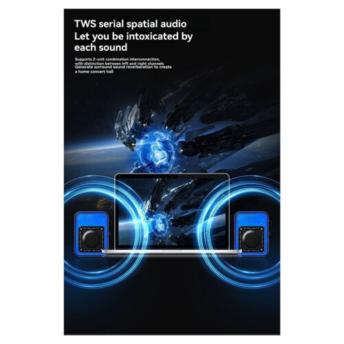 -Luidsprekers LED-Licht Stereo Buiten Draadloze  Multifunctionele Soundbox Draagbare Luidspreker 2