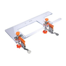 RUITOOL Molde de Ranhura para Madeira, Antiderrapante, para Uso Doméstico, Ideal para Fresagem de Móveis e Armários