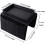 Sofa Armrest Organizer with Cup Holder No-Slip Couch Sofa Armrest Organiser Couch Remote Caddy Control Holder (Black) 5