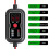10A-100A Lithium Battery LCD Digital MPPT Solar Charge Panel Controller Regulator, Intelligent Solar Charge Controller 1