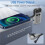 V30 Flashlight Keychain Power Bank Type-C Rechargeable Power Bank Work Light Torch Emergency Multi-Function Flashlight 4