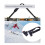 Skiing Bags Adjustable Pole Shoulder Hand Carrier Lash Handle Straps  Hook Loop Protecting for Ski Snowboard 5