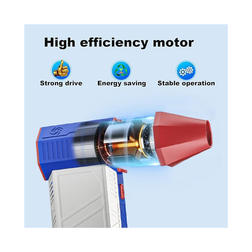 X3 Violent Blower Turbo Jet Fan Handheld Brushless Motor 130,000 Rpm Wind Speed 52M/S Industrial Duct Fan 4711456693994