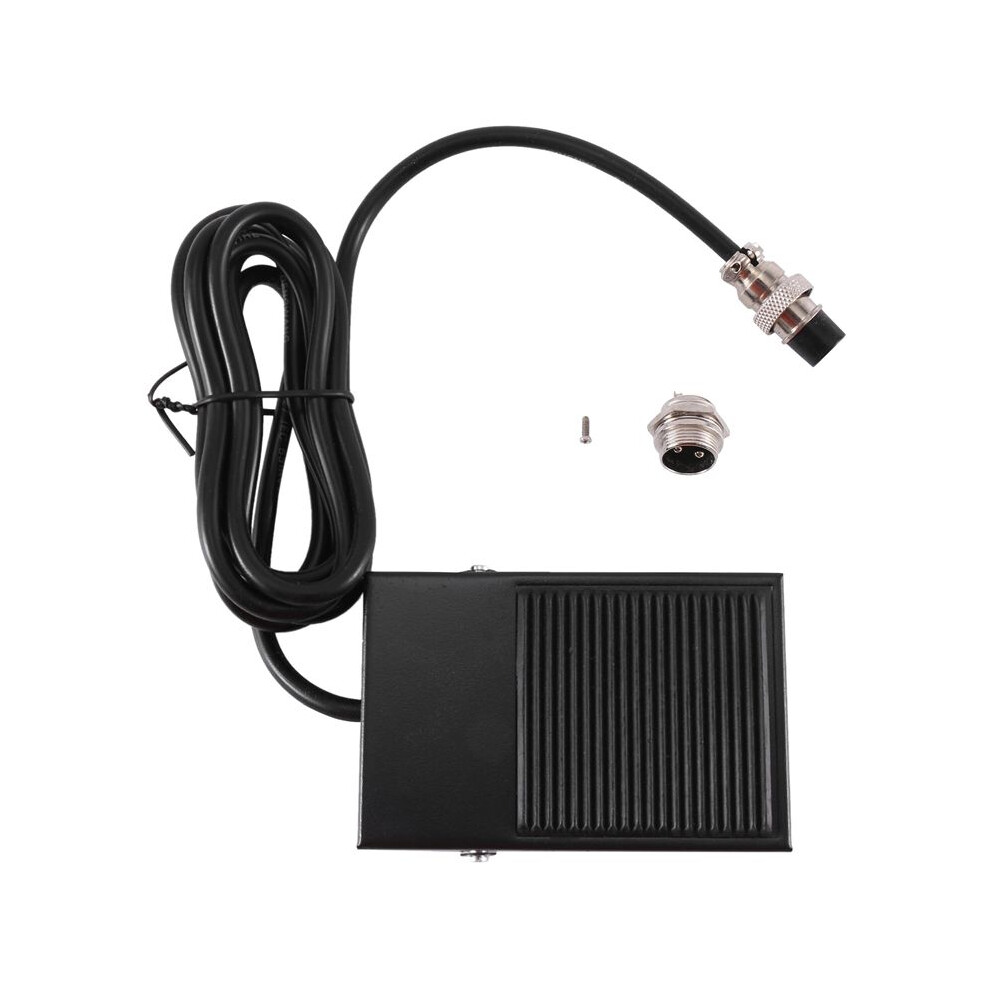 2 Pins Foot Pedal Power Controller Hands-Free For Tig Atgw Plasma Cutting Cutter Spot(2 Pins) 4711451435193