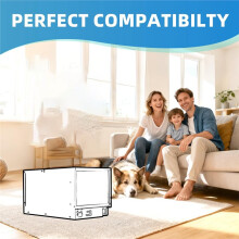 For Compatible with Santa Fe Compact70 and Ultra70 Air Purifier Filters for Removing Formaldehyde, Dust, and PM2.5.