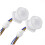 2Pcs Motion Sensor Light  110-220V PIR Sensor  Detection  Delay Adjustable Infrared Induction Detector 1