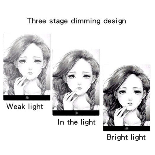 A5 LED Drawing Copy Pad for Kids: 3-Level Dimmable Light Board with Adjustable Settings Drawing Tablet Tools 1