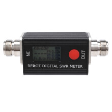 RD106P Digital SWR Meter SWR&Power Meter 120W FMB VHF UHF80-999MHz Standing-Wave Ratio Support DMR Walkie Talkie
