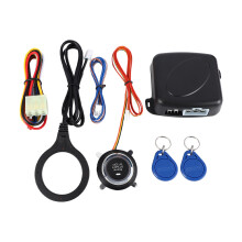 RFID Auto Alarmanlage Push-Motor Start Stop-Taste Sperre Zuendung Wegfahrsperre mit Keyless Remote-Go Einstiegssystem 12 V