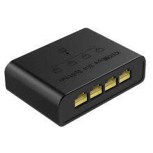RJ45 Network Hub 1 in 4 Out Converter 1000Mbps Gigabit Ethernet Hub Wire Divider PC LAN Extend Adapter