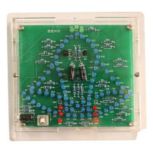 DIY Electronic Kit 4.5-5V Swing Wind Chime Windbell Soldering Project Practice Learning Kit, with Acrylic Case