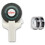 CIDY C101 3D Embossing Label Maker with 2 Black Ribbon, Replace  E101  12965  1880 1610 E5500 Typewriter 1
