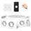 100Pcs High-Capacity NFC Tags, Adhesive Rewritable Ntag 215 Compatible with Most NFC-Enabled Devices 2