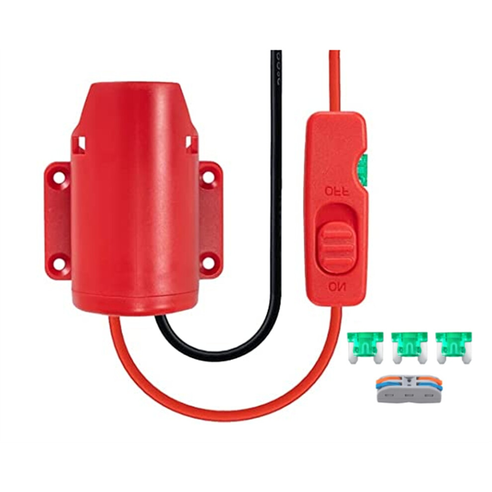 Power Wheel Adapter For 12V M12 Battery Adapter Battery Converter Kit With Fuse & Wire Terminals 6031088640530