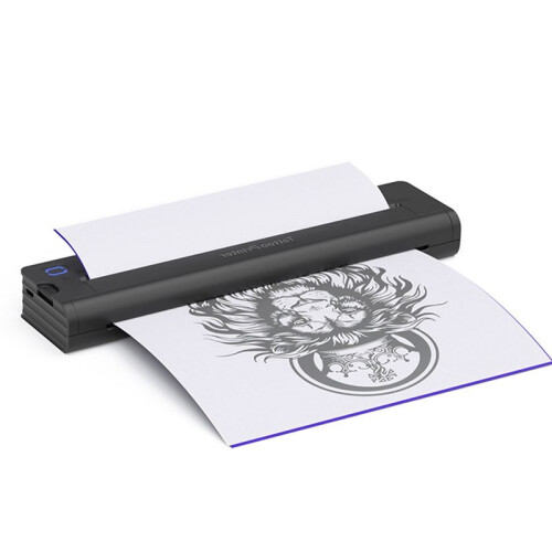 Tattoo Transfer Printer Automatic Fast Printing  Portable Tattoo Stencil Maker for Small Business Wireless
