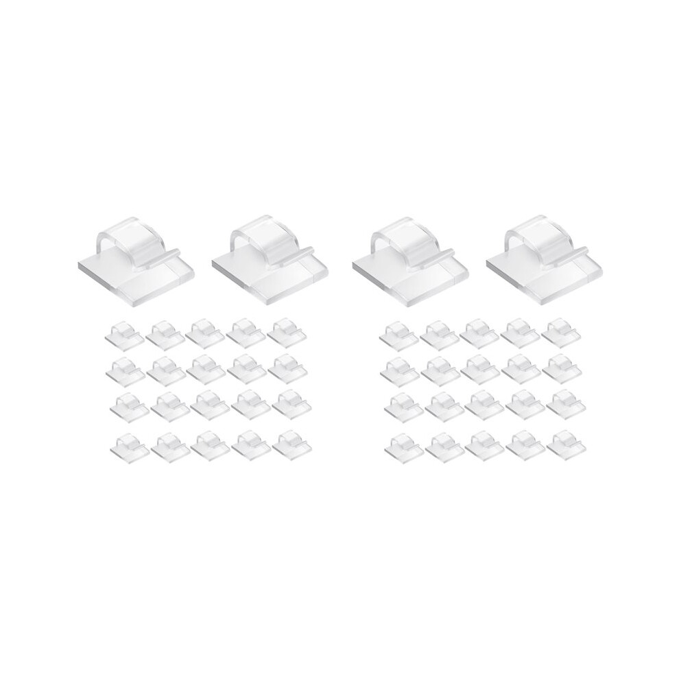 200 Pc Outdoor Light Clips For String Lights Self Adhesive Cable Hooks Wire Clips Hooks Cord Organizer Holder Clear 6033689665097