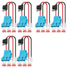 6 Pezzi 12 AWG Connettore di Ricambio per Cablaggio per Batteria Peg-Perego 12 Volt SLA per Giocattoli da Guida con Fusibile