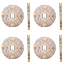 4X Universal Candle Wick Centering Tool for Candle Making, Suitable for Most Candle Jars and Refill Sizes