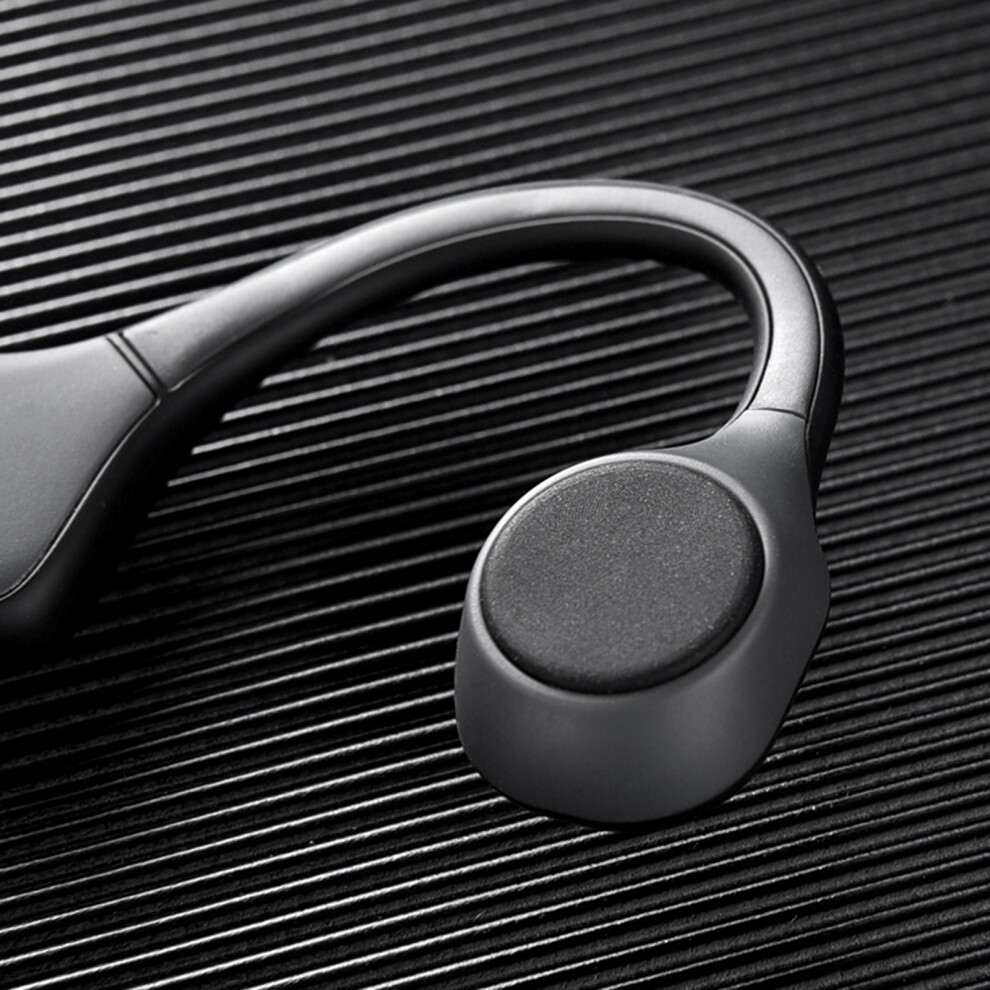 Open-Ear Bone Conduction Headset Bt 5.0 Ipx6 Waterproof 180Mah Black 4991389640733