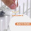 100-Pack Dishwasher Rack Caps, Prevent Rust and Protect Utensils, Versatile Use As Screw and Bolt Covers 7