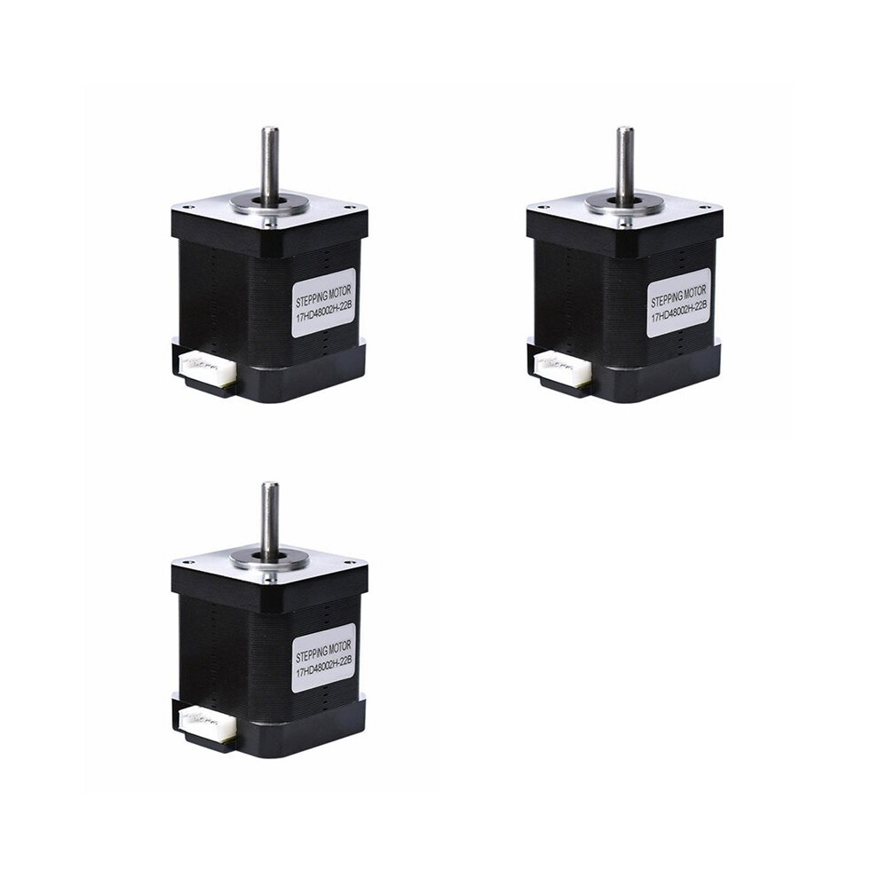 3 Set 42 Stepper Motor 17Hs8401 48Mm Body 4-Lead With 1M Cable For 3D Printer Motor Robotic Arm A 4714077280260