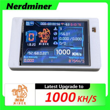 1000KH/S NMMiner NerdMiner Solo Miner 2,8 Inch Kleurendisplay Bitcoin BTC Crypto Solo Loterij Miner NMMiner