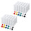 100 Strips Empty Paint Strips Paint Cup Pots Clear Storage Paint Containers  Painting Cup Pot 3Ml/ 0.1 Oz 1