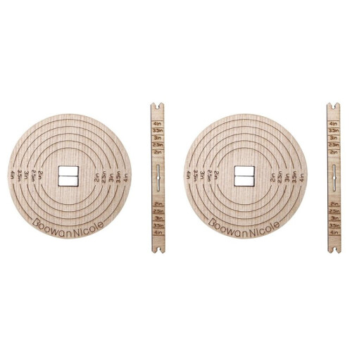 2X Universal Candle Wick Centering Tool for Candle Making, Suitable for Most Candle Jars and Refill Sizes