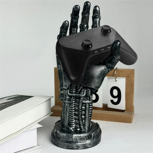 Universal Gamepad Stand for PS4 PS5  Series NS  Pro Cyberpunk Robot Design Gaming Controller Holder A 2