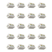 20X RJ45 Cat6 Junction Box for Ethernet Networking Cable Connection Accessories