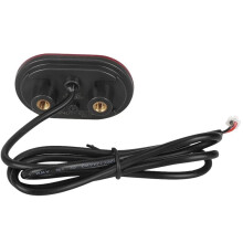 Scooter Rear for 5 Electric Scooter Mudguard Waterproof Cover Brake Taillights Hook Parts Assembly