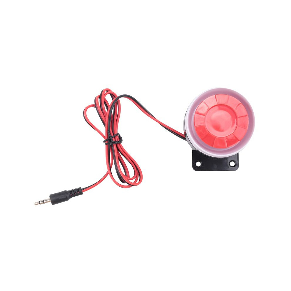 Continuous Sound Decibel Piezo Buzzer Ic Alarm Speaker 12V 120Db + Black/Red 6031577688241