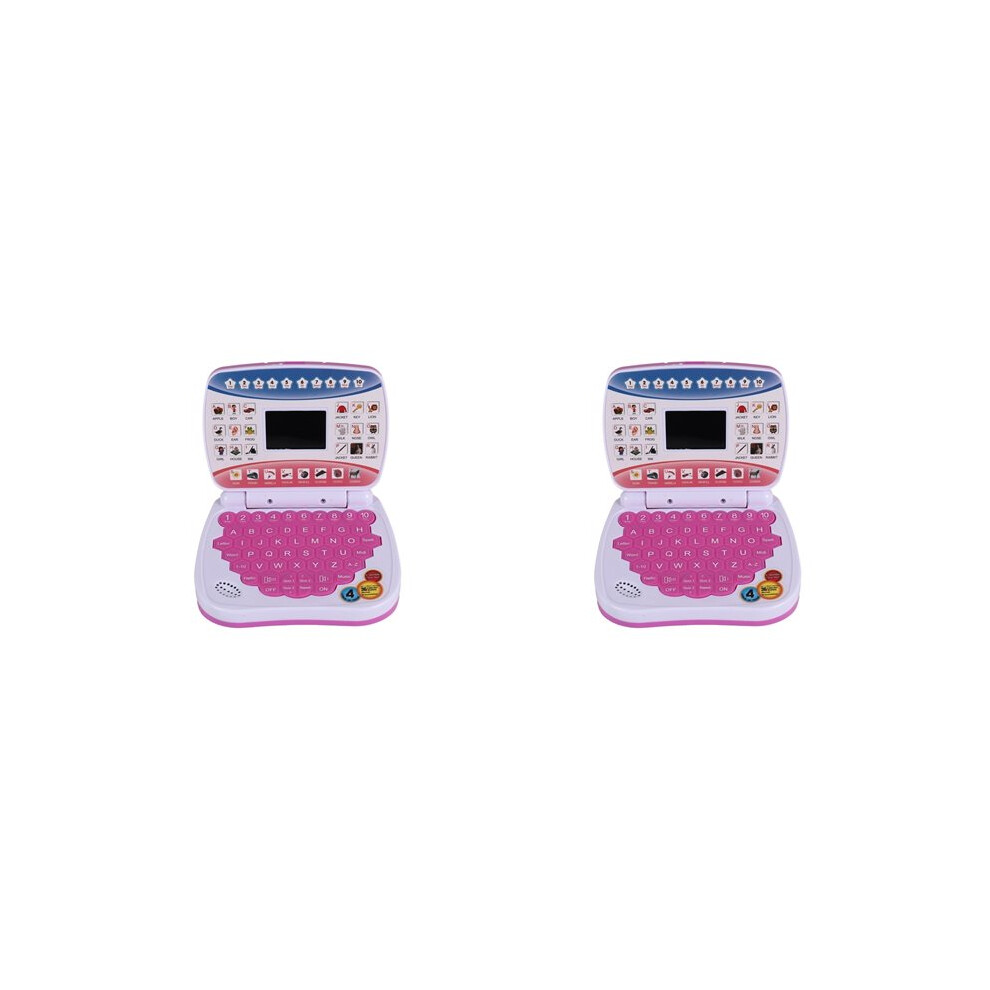2X Learning Machine Laptop Computer Child Electronic Preschool Language Education Toys Gift Toddler Kid 4712896354070