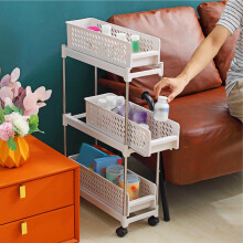Space-Saving Slim Kitchen Trolley