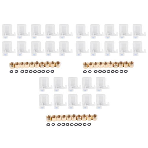 30PCS Eco Solvent Printer Ink Damper Dx5 Printhead Dumper for  Print  Mutoh  Allwin Xuli Plotter Tube