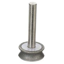 Muela Abrasiva de Diamante Muela Abrasiva para AvióN de Vidrio ChafláN de Borde Recto VáStago de 6 Mm (5 Mm)