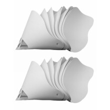 100Pcs Resin Thicken Paper Filter Disposable for Wanhao D7 SLA UV 3D Printer Parts Accessories Filament Filter