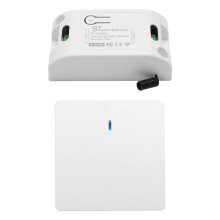 Wireless Light RF 433MHz Lighting Control Intelligent AC 90-250V 10A Module( 1 W and 1 C)