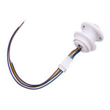 -Bewegungssensor Lichtschalter 110-220V PIR-Sensor Intelligente ErkennungszeitverzöGerung Einstellbarer Infrarot-Induktionsdetektor