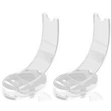 2 StüCke Acryl Stift Halter Bildschirm StäNder, Geeignet für Haus Schule BüRo Oder GeschäFt (Transparent)