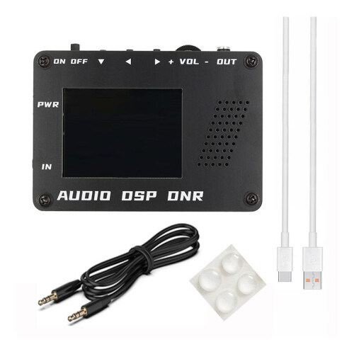 Audio DSP Noise Reducer DNR Digital Filter SSB Ham Radio   + Speaker