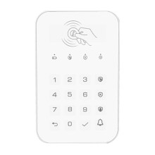Wireless Touch Keypad Lock 433Mhz Frequency Ev1527 Weapon Code Unlock Security System Code RFID Connected Alarm Center