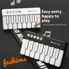 MiniPiano Pocket Electronic Keyboard Electronic Organ Portable Piano Cute Gamer Educational Toy for Children Gift,A