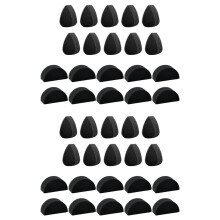 Face Paint Sponges Face Painting Black Sponges High Density for Art Work and Body Paint (20 Petals + 20 Half Moon)