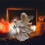 Halloween Witch Ornament  Saving Resin Statue with Lantern for Garden Courtyard Decor 8