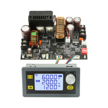 1200W CNC Antihypertensive Boost Converter 6-70V Adjustable Power Supply Input Constant Voltage Solar Charging Module